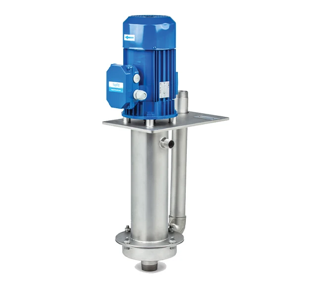 A picture of our Vertical Immersion Centrifugal Pump in Stainless Steel material