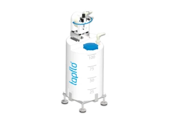 A picture of our all-in-one tank solution designed for chemicals