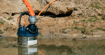 Our Submersible Pumps being used in process