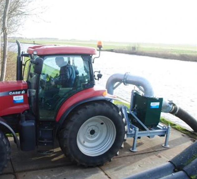 BBA B300 T3WGT high flow Pump connected to a tractor