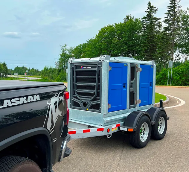 Photo of BA150KS D285 trailer mounted sewage pump set