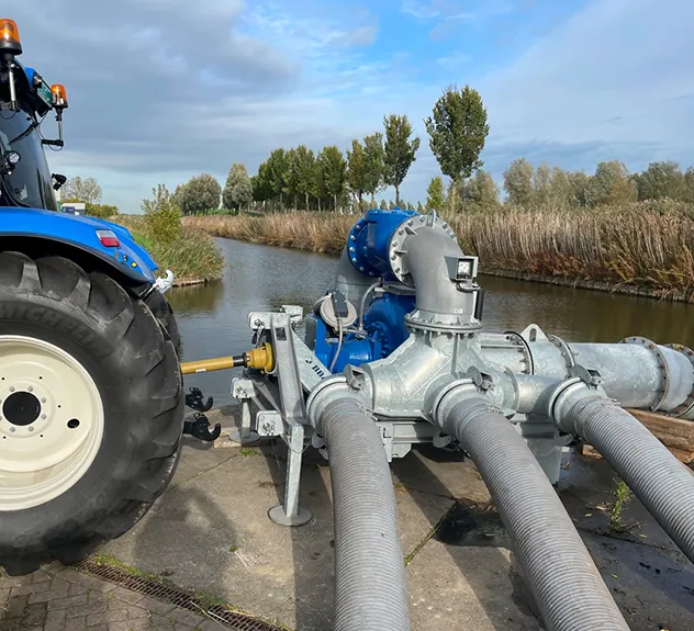 A photo of a BA400G D500 tractor driven pump