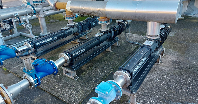 nova rotors Progressive Cavity Pumps as part of a system