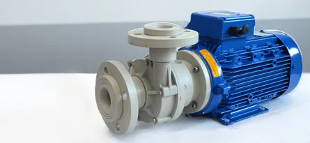 A photo of a CTP Mechanically Sealed Plastic Centrifugal Pump