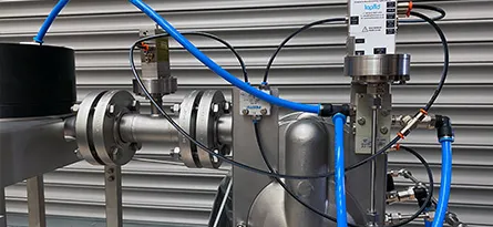 A photo of a Custom Diaphragm Pump Skid