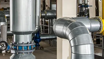 A photo of a pump system