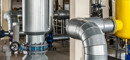 A photo of a pump system