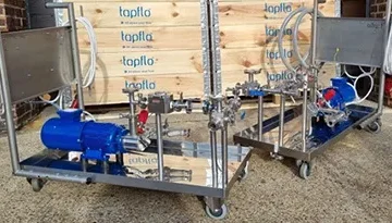 A photo of a Flexible Impeller Pump Skid System