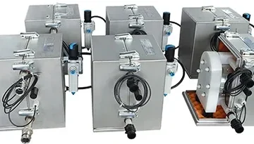 A photo of Insulating Covers on Diaphragm Pumps