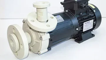 A photo of a Magnetic Drive Pump on a table