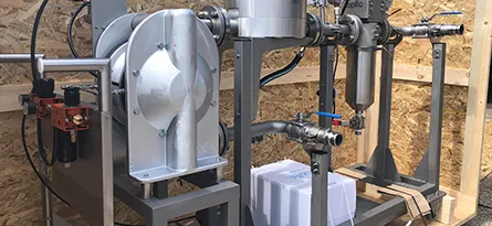 A photo of a Mobile Paint Filtration System