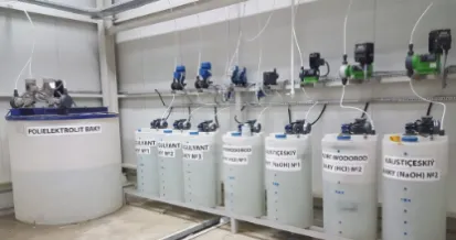 A range of chemicals that Tapflo pumps can handle