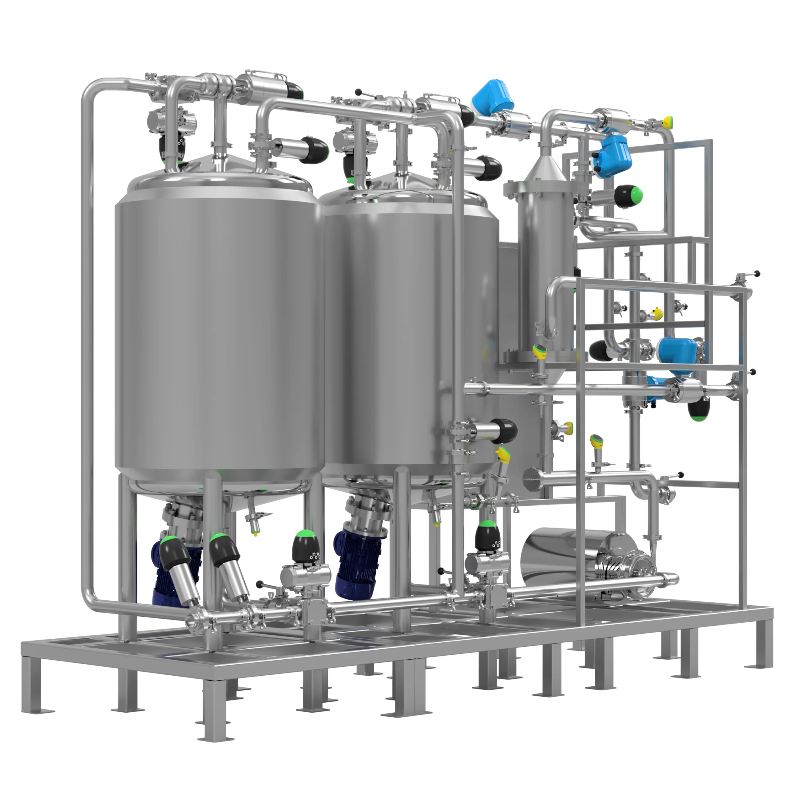 Modular CIP System 2 Tanks