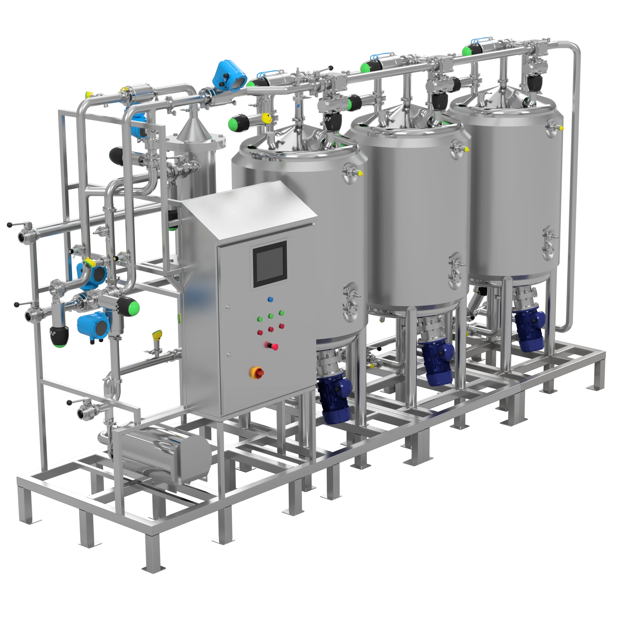 Modular CIP System 3 Tank ISO