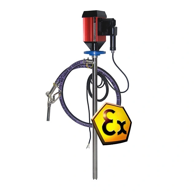 JP-440 SS 1000mm ATEX Drum Pump Set